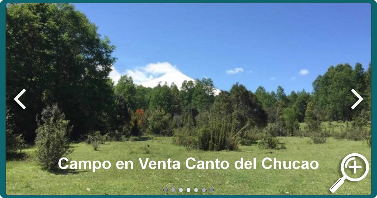 Campo en Venta Canto del Chucao en Pucón