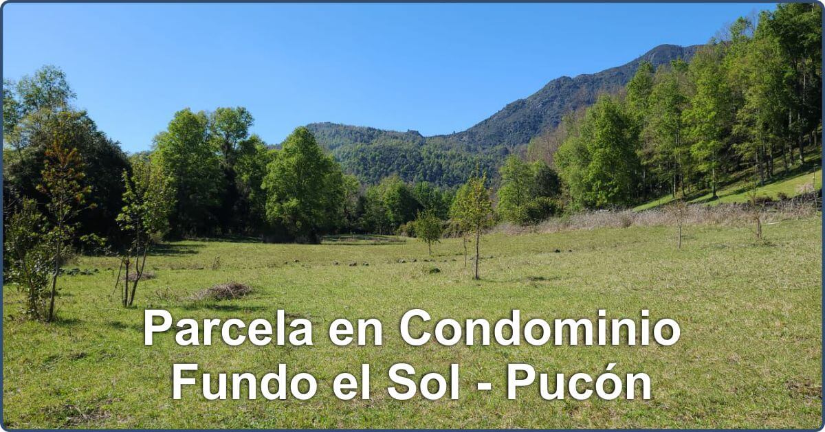 Parcela Pucon Fundo El Sol
 